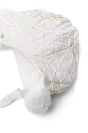 Off-white bonnet LA STUPENDERIA KIDS | CBCP58Q32.